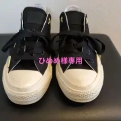 ALL STAR ブラック ローカット スニーカー