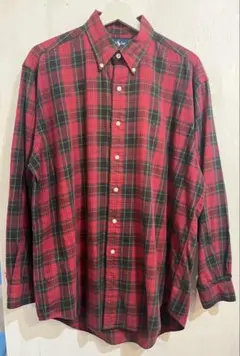 Ralph Lauren BLAKE チェックシャツ 長袖 レッド Mのサムネイル