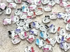 100個❣️キティ ネイルパーツ シール にも サンリオ