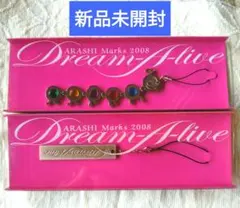 嵐　Dream-A-Live　2008　ストラップ２点セット　新品未開封　限定