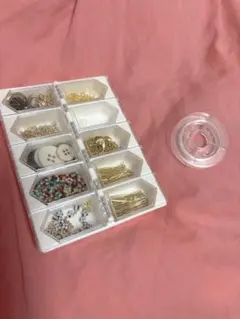 工芸用ビーズ、部品セット