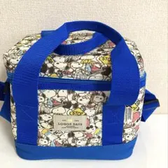 【極美品】LOGOS スヌーピー　保冷クーラーバッグ　クーラートートショルダー