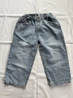 即購入OK しまむら　ルルモーメント　RRmoment デニムパンツ 110