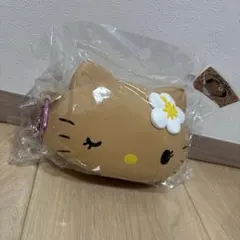 Hello Kitty シリコンポーチ ブラウン