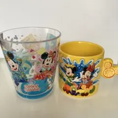 ディズニー スーベニアカップ 30周年＆35周年 2個セット ミッキー＆ミニー