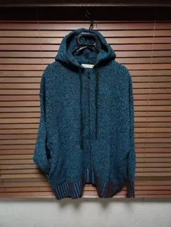 UNIQLO　MARNI ミックスカラーニットオーバーサイズフルジップパーカ