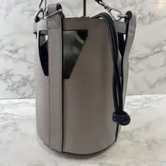 ほぼ未使用品 mio FIRANO ミオフィラノ バケツ型ショルダーバッグ