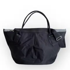 agnes b. アニエスベー 2way ボストンバック ブラック ショルダー