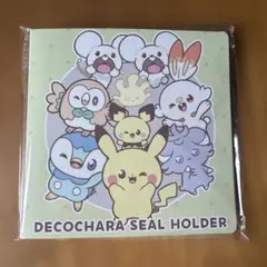 ポケモン デコキャラシールホルダー