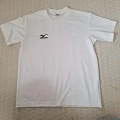 Mizuno ホワイト バレーボールシャツ L