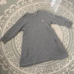 Champion グレー長袖　スウェット　ワンピース