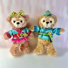 ダッフィー＆フレンズ 七夕Days 2017 ぬいぐるみバッジ