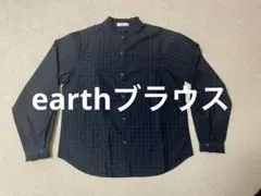 earth レディースブラウス　フリーサイズのサムネイル