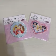 ディズニープリンセス まとめ ワッペン