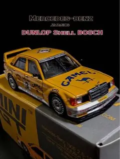 MINIGT 1/64 メルセデス ベンツ 190E 2.5-16 CAMELのサムネイル