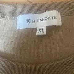 THE SHOP TK ポケットTシャツ ベージュ XLのサムネイル