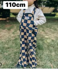 バースデイ &mignon アンドミニョン キルトサロペット110cm新品