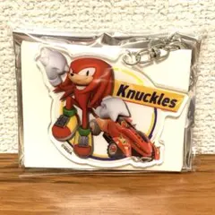 ソニック レーシング トレーディング アクリルキーホルダー ナックルズ