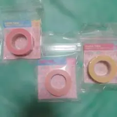 サンリオ　キキララマスキングテープ 3個セット 15mm＆10mm