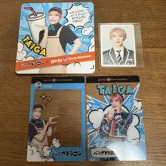 パンダドラゴン たいが ウェンディーズ クリアカード コースター