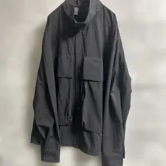n.hollywood. 25ss ナイロンシャツジャケット ブラックのサムネイル