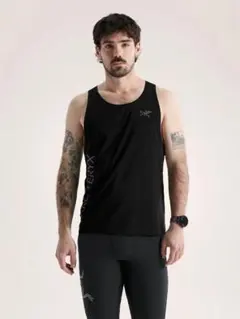 新品 Arc'teryx Norvan Downword Logo Tank M