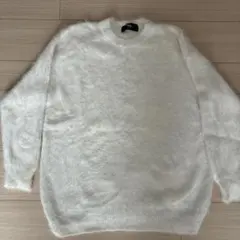 FVLMEN シャギーニット セーター ホワイト XLのサムネイル