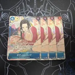 《24時間以内発送》ワンピースカード ボア・ハンコック SR プロモ 4枚