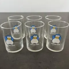 サントリービール特製6オンスタンブラー ペンギン グラス 6個セット