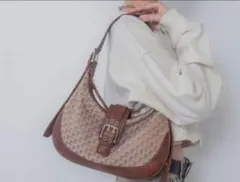JEANASIS ショルダーバッグ ブラウンのサムネイル