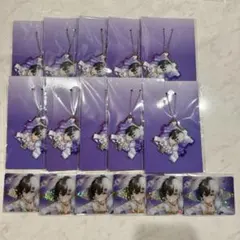 ふぁみくじ Thanks Party パズルキーホルダー クリアカード まぜ太