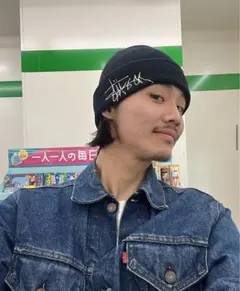 カンティス着用90s oldstussy ビーニー made in usa