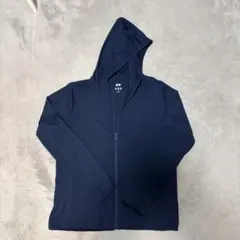 【UNIQLO /ユニクロ】 AIRismエアリズム　パーカー XL ネイビー