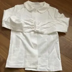 ファミリア　ブラウス　白120