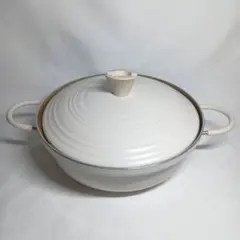 evercook エバークック 卓上鍋 両手鍋 24cm アイボリー IH対応のサムネイル