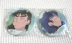 忍たま乱太郎 百面相缶バッジ 寝巻き姿 七松小平太 中在家長次 送料込み