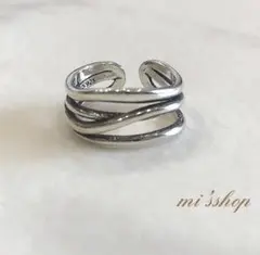 silver925 4連リング/シルバー925 リング　ring