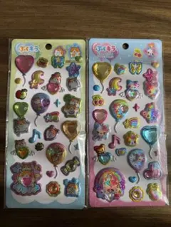 ぷくキラ シール まじかるみゅーちゃん はむちゃんず