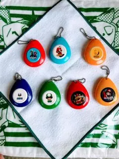 スーパーマリオ 音声付きキーホルダー 7個セット