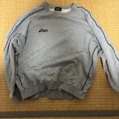 asics アシックス スウェット トレーナー グレーのサムネイル