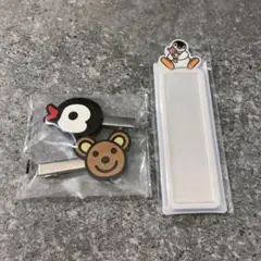 COSNORI ピングー ヘアクリップ ミラー　ピンガ　コスノリ　ノベルティ