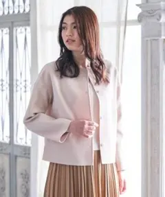 新品 ANAYI　カルゼリバーショートコート