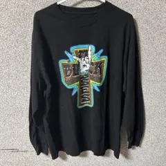 MASSES ブラック グラフィック長袖カットソー XL