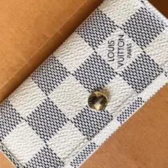 LOUIS VUITTON ダミエ アズール ミュルティクレ 4連キーケース❣️