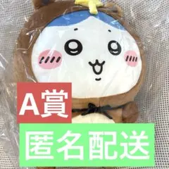 ちいかわ　たぬきだもんくじ　Ａ賞　ハチワレ　ドデカたぬきぬいぐるみ