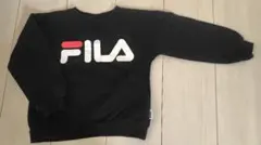 FILA 黒 長袖 トレーナー