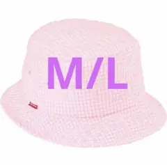 Supreme バケットハット ピンク　22ss 新品未使用品　M/Lサイズ 2026年最新】SUPREME カラー：ピンク系 メンズ バケットハットの人気