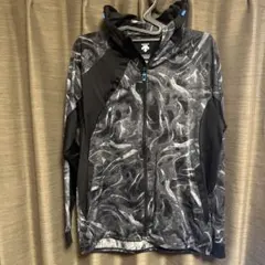 96.DESCENTE フルジップフード付きカットソー Lのサムネイル