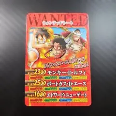 ワンピース ワンピーベリーマッチW ウォンテッドシート 海軍三大将