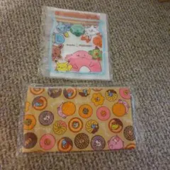 ポケモン　ジッパーバッグ　ポーチ　ミスド